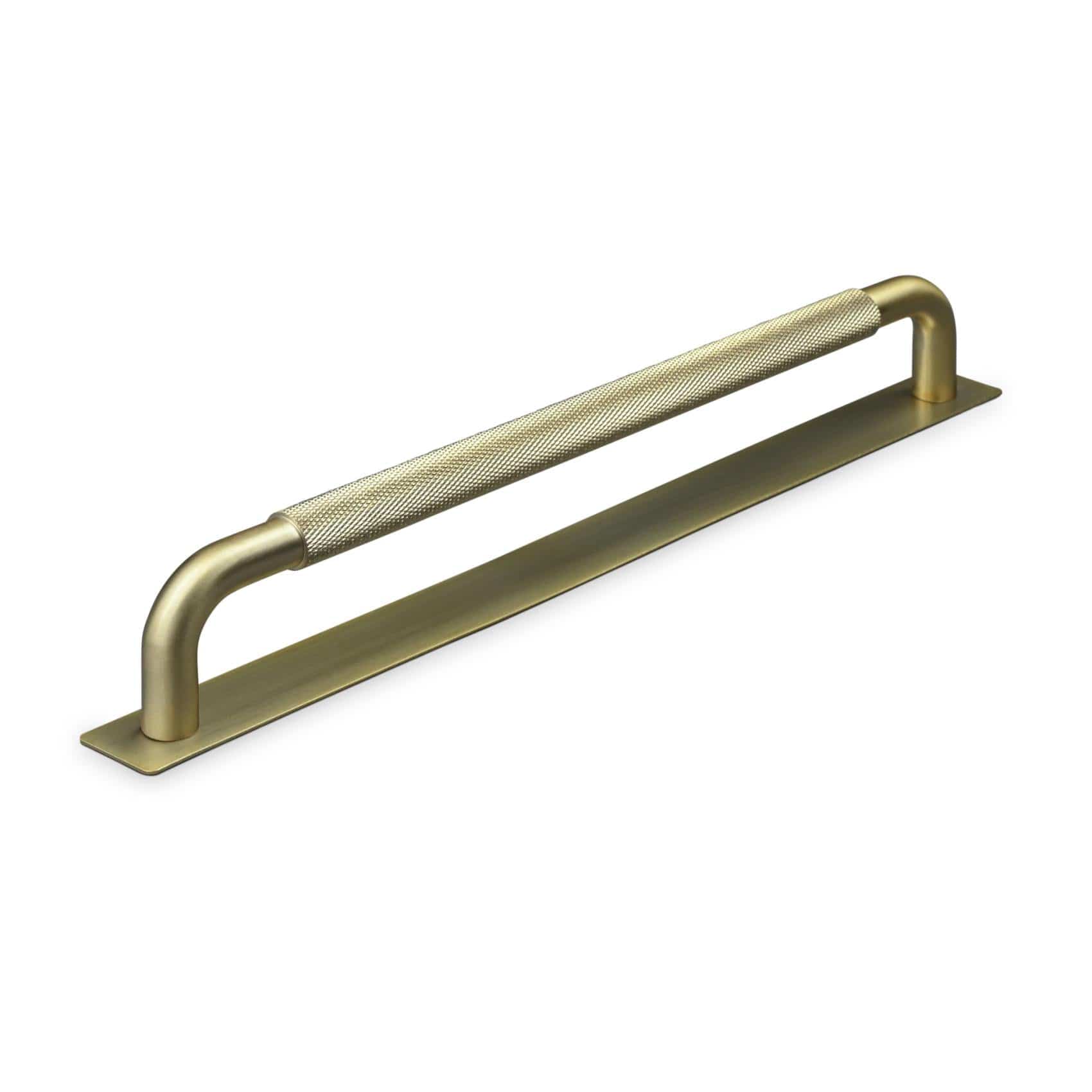 Perugia Cross | Greb i Mat Messing med bagplade L 234 mm (C/C 224 mm) Theofils FINICC