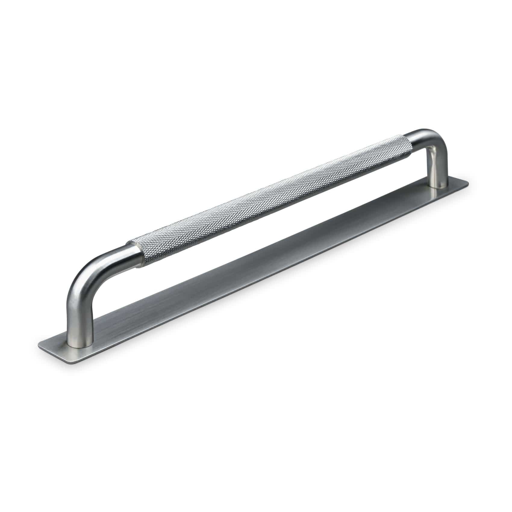 Perugia Cross | Greb i Rustfrit Stål Finish med bagplade L 234 mm (C/C 224 mm) Theofils TF-10200359-BP FINICC