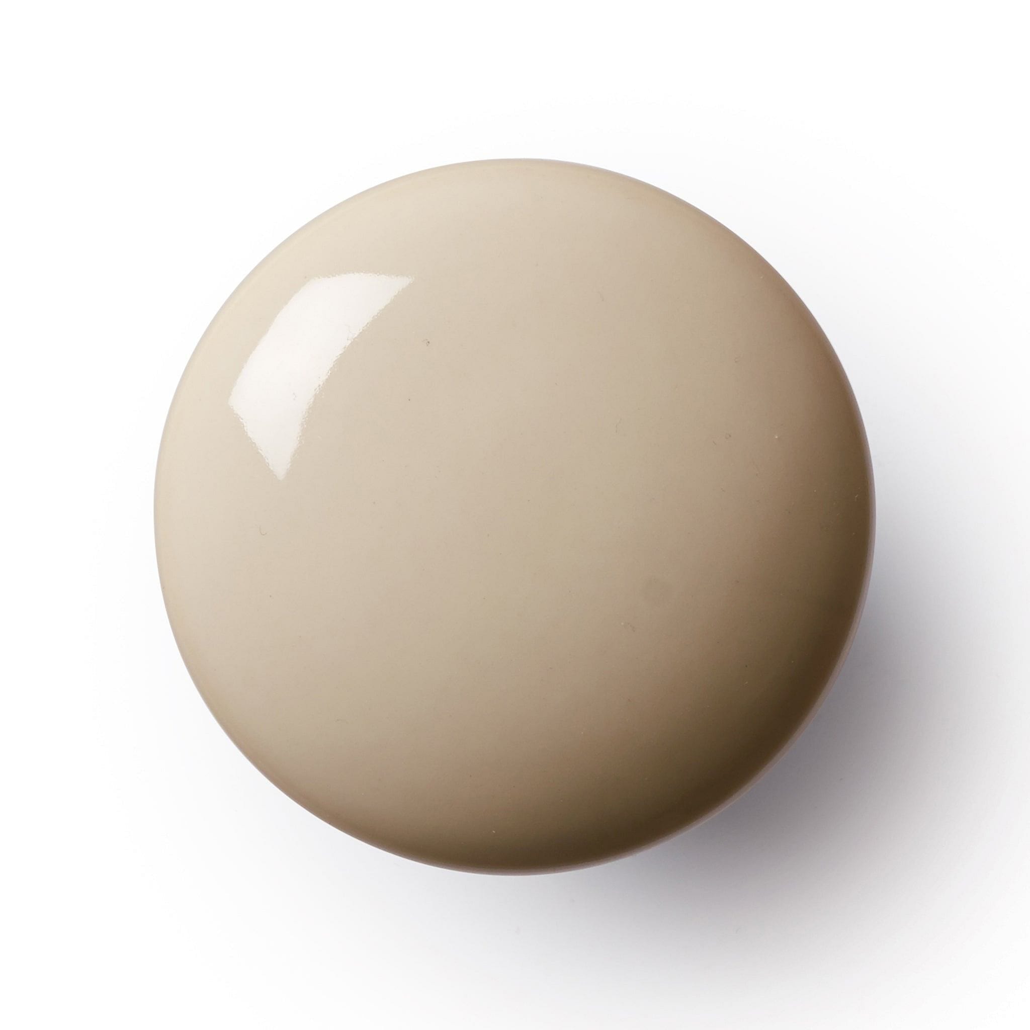 Plain Cream | Møbelknop eller Knage i Porcelæn / Creme Anne Black FINICC
