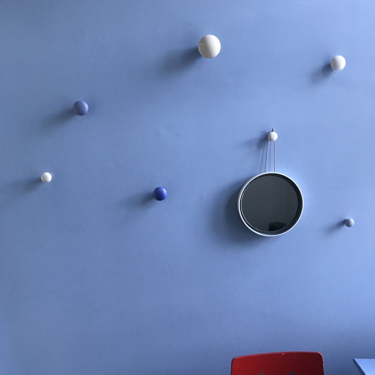 Plain Grey | Møbelknop eller Knage i Porcelæn / Grå Anne Black FINICC