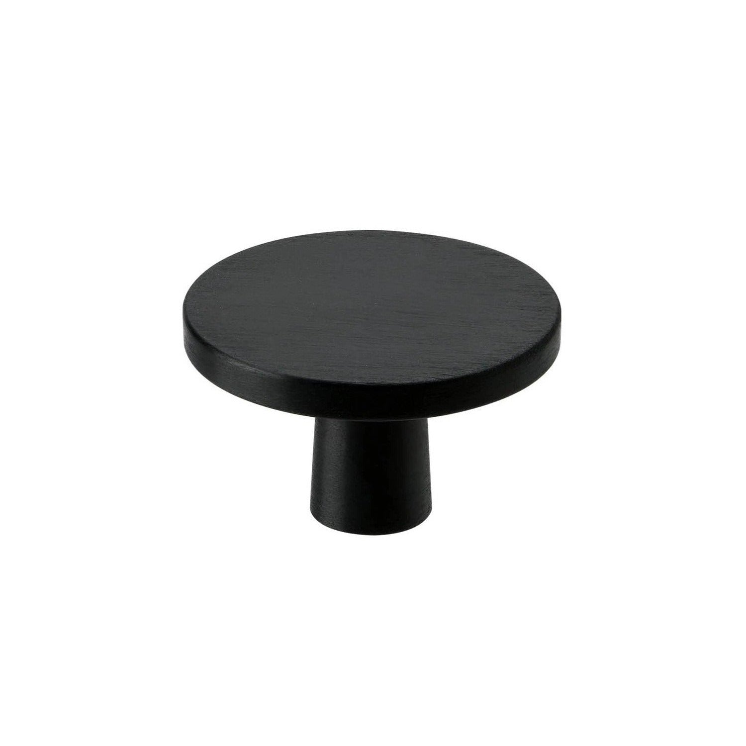 Plato | Knop i Børstet Mat Sort Ø 42 mm Furnipart FP-441320042-76 FINICC