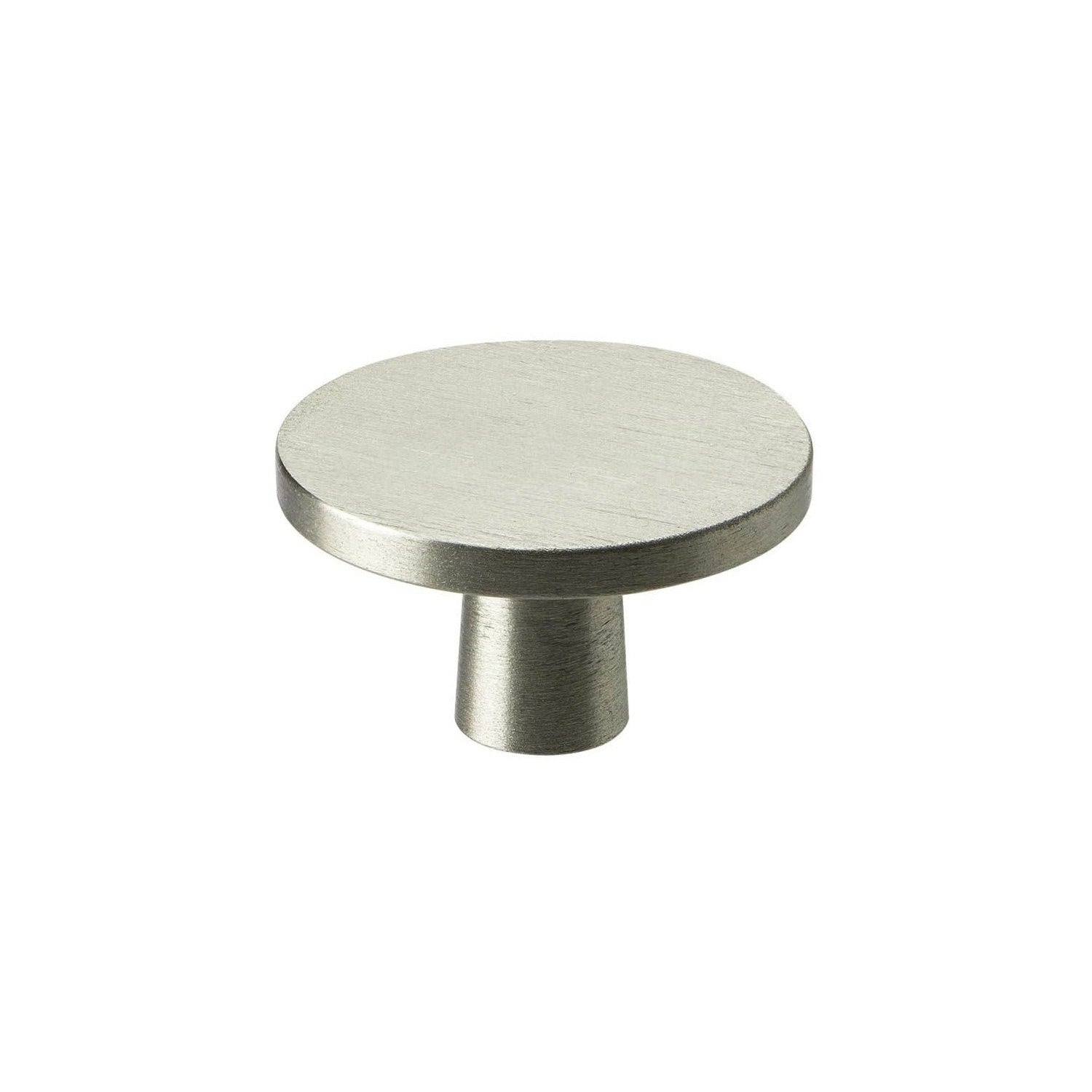 Plato | Knop i Rustfrit Stål Finish Ø 42 mm Furnipart FINICC