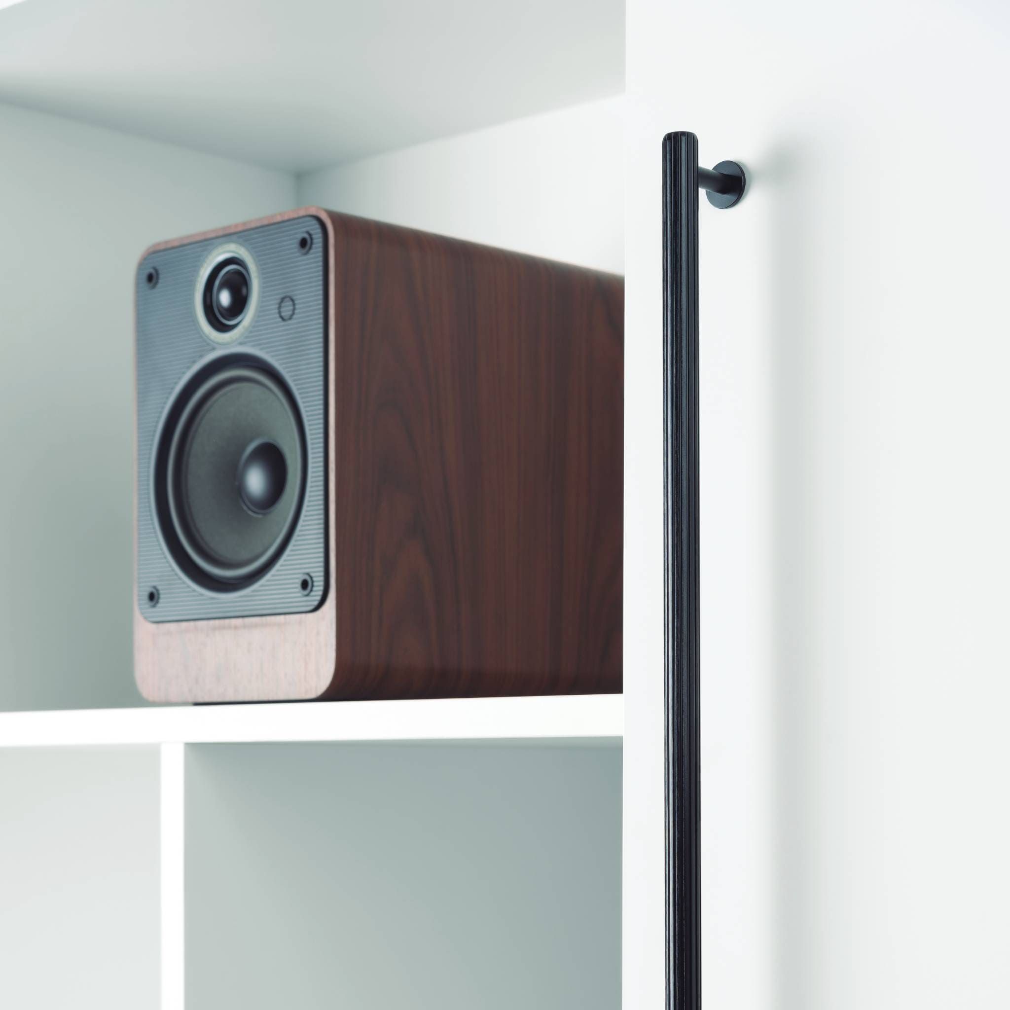 Rille | Greb i Børstet Sort Viefe FINICC