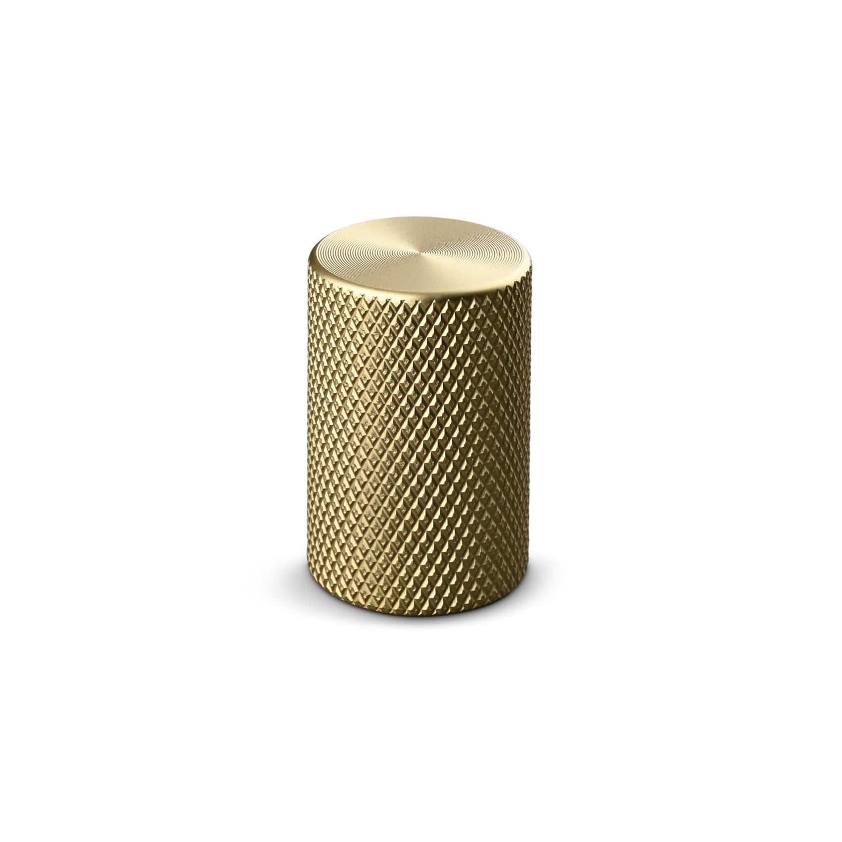 Rimini 18 | Knop i Mat Messing Ø 18 mm x D 28 mm Theofils FINICC