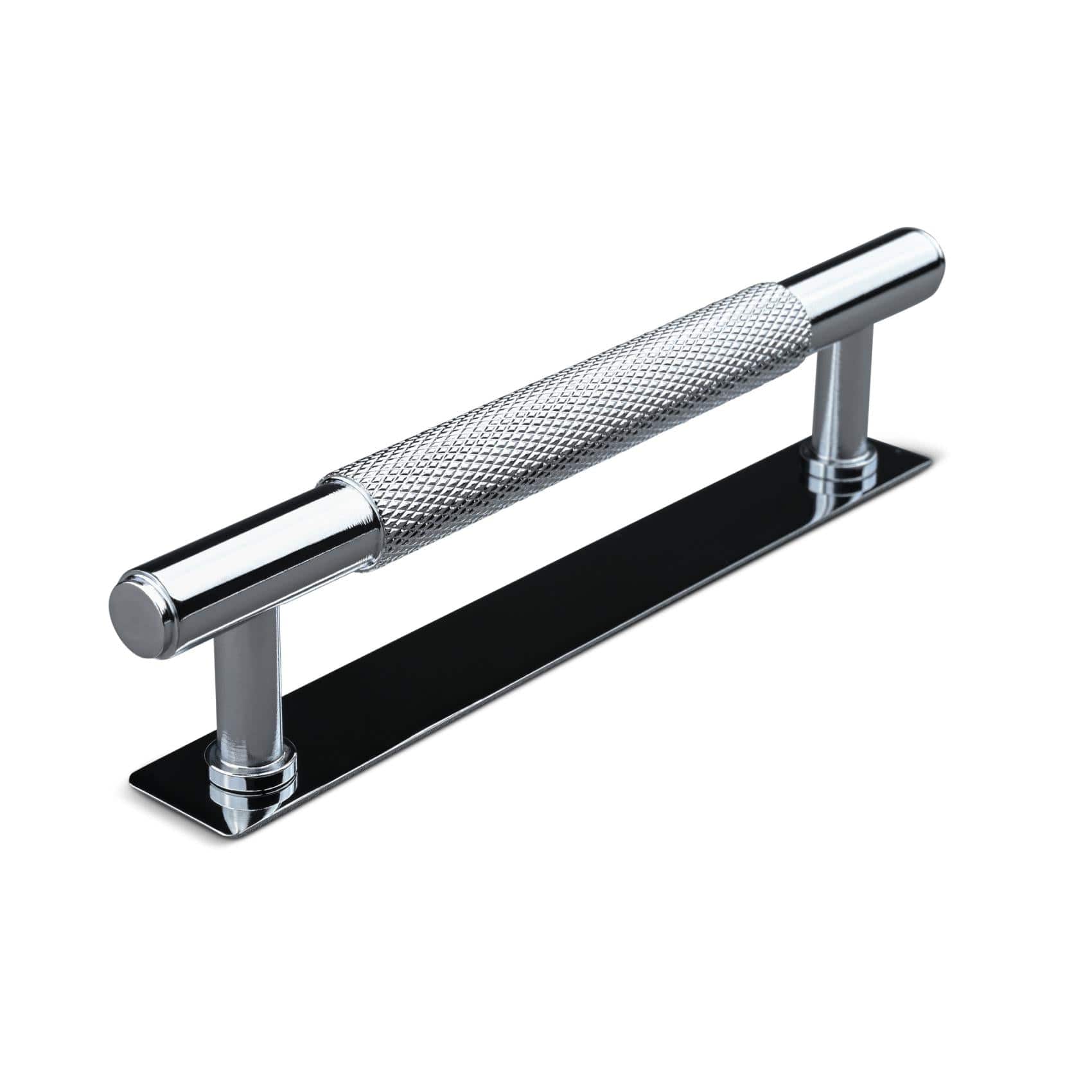Sala Cross | Greb i Blank Krom med bagplade L 165 mm (C/C 128 mm) Theofils FINICC