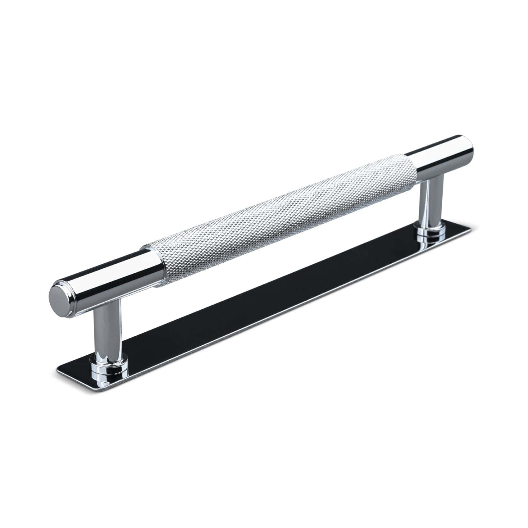 Sala Cross | Greb i Blank Krom med bagplade L 197 mm (C/C 160 mm) Theofils FINICC