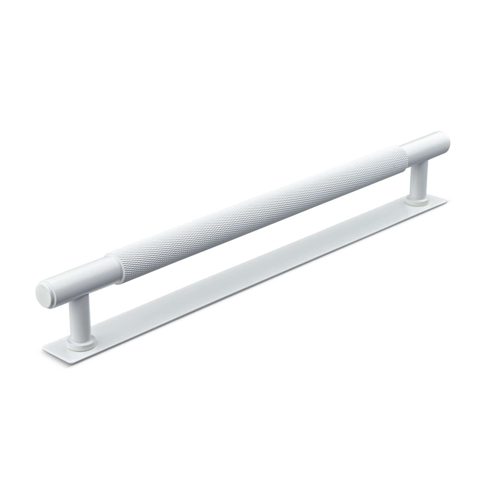 Salo Cross | Greb i Mat Hvid med bagplade L 261 mm (C/C 224 mm) Theofils TF-10200270-BP FINICC