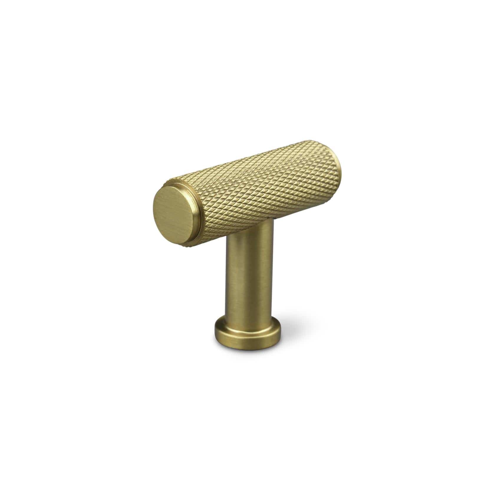 Salo Cross | Greb/Knop i Mat Messing L 37 mm x D 35 mm Theofils FINICC