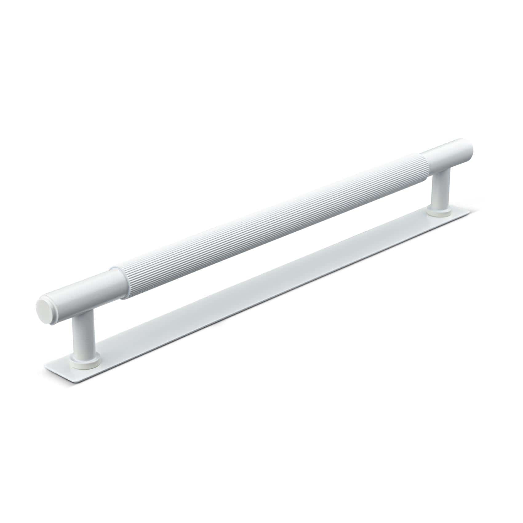 Salo Stripe | Greb i Mat Hvid med bagplade L 261 mm (C/C 224 mm) Theofils FINICC