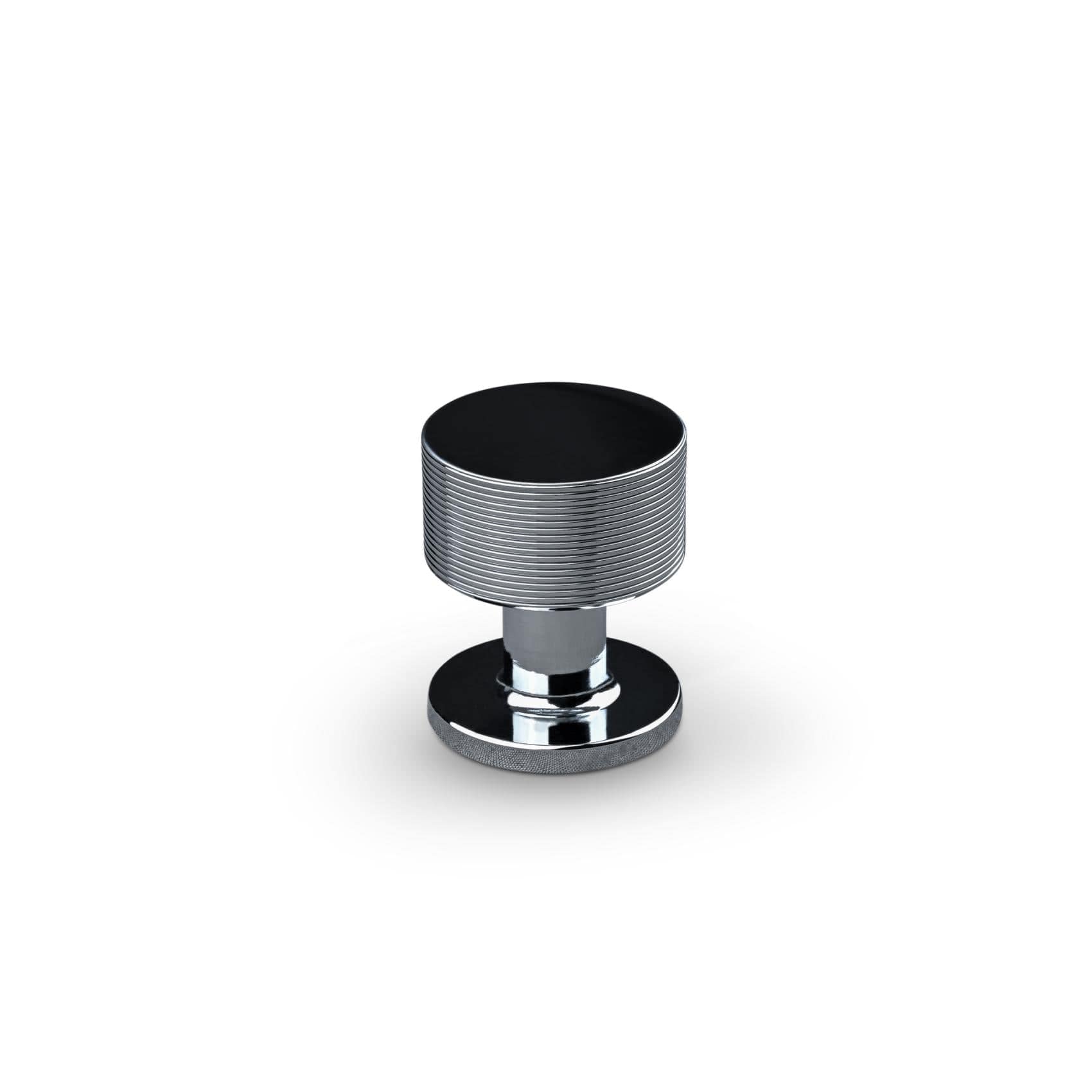 Sassari Stripe | Knop i Blank Krom Ø 25 mm x D 30 mm Theofils FINICC