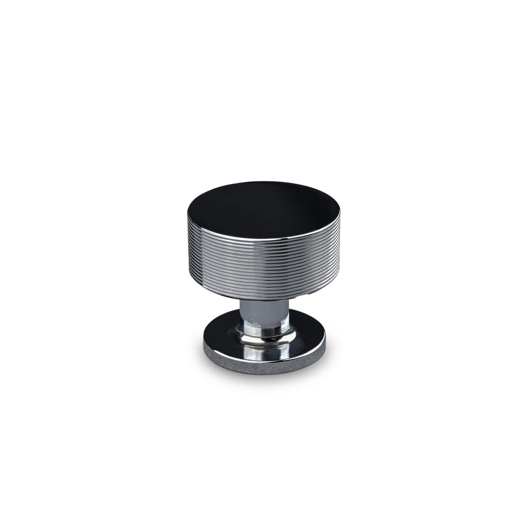 Sassari Stripe | Knop i Blank Krom Ø 30 mm x D 30 mm Theofils FINICC