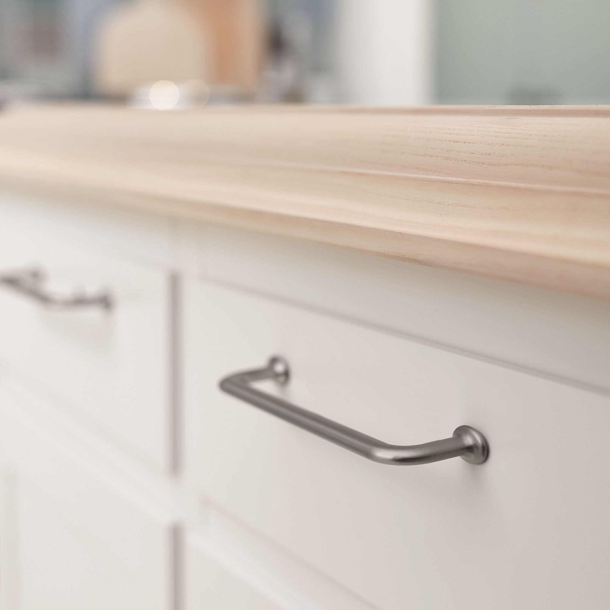 U-Turn | Greb i Rustfrit Stål Finish L 187 mm (C/C: 160 mm) Furnipart FINICC