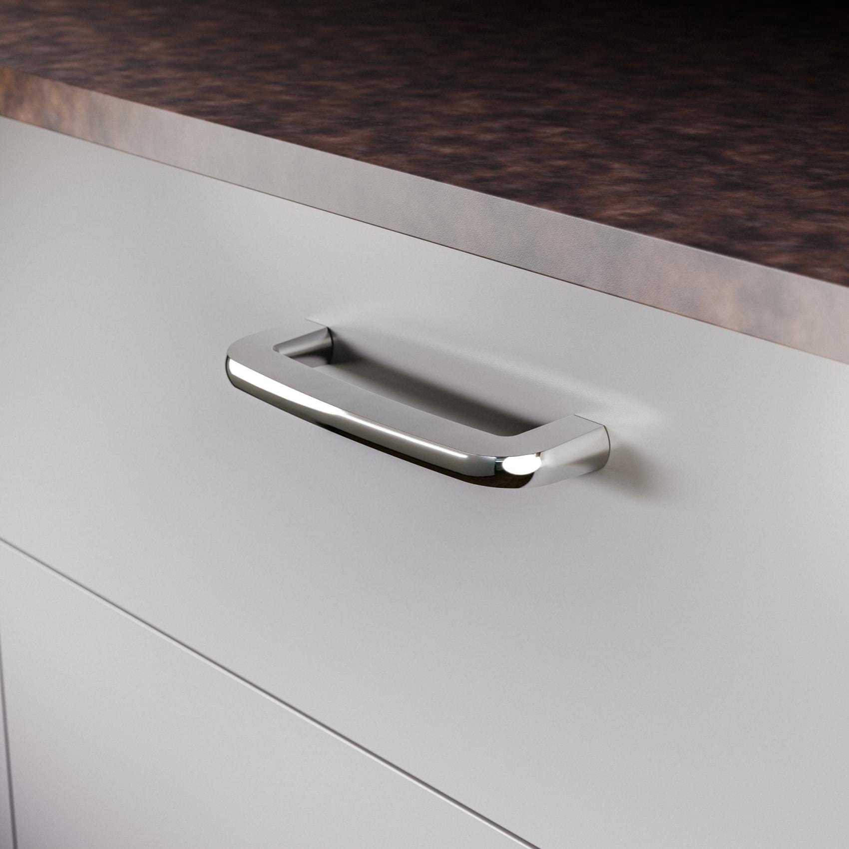 Visby | Greb i Blank Krom L 146 mm (C/C 128 mm) Twentytwo FINICC