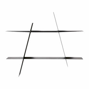 A-shelf Large | Hylde i Sort Stål