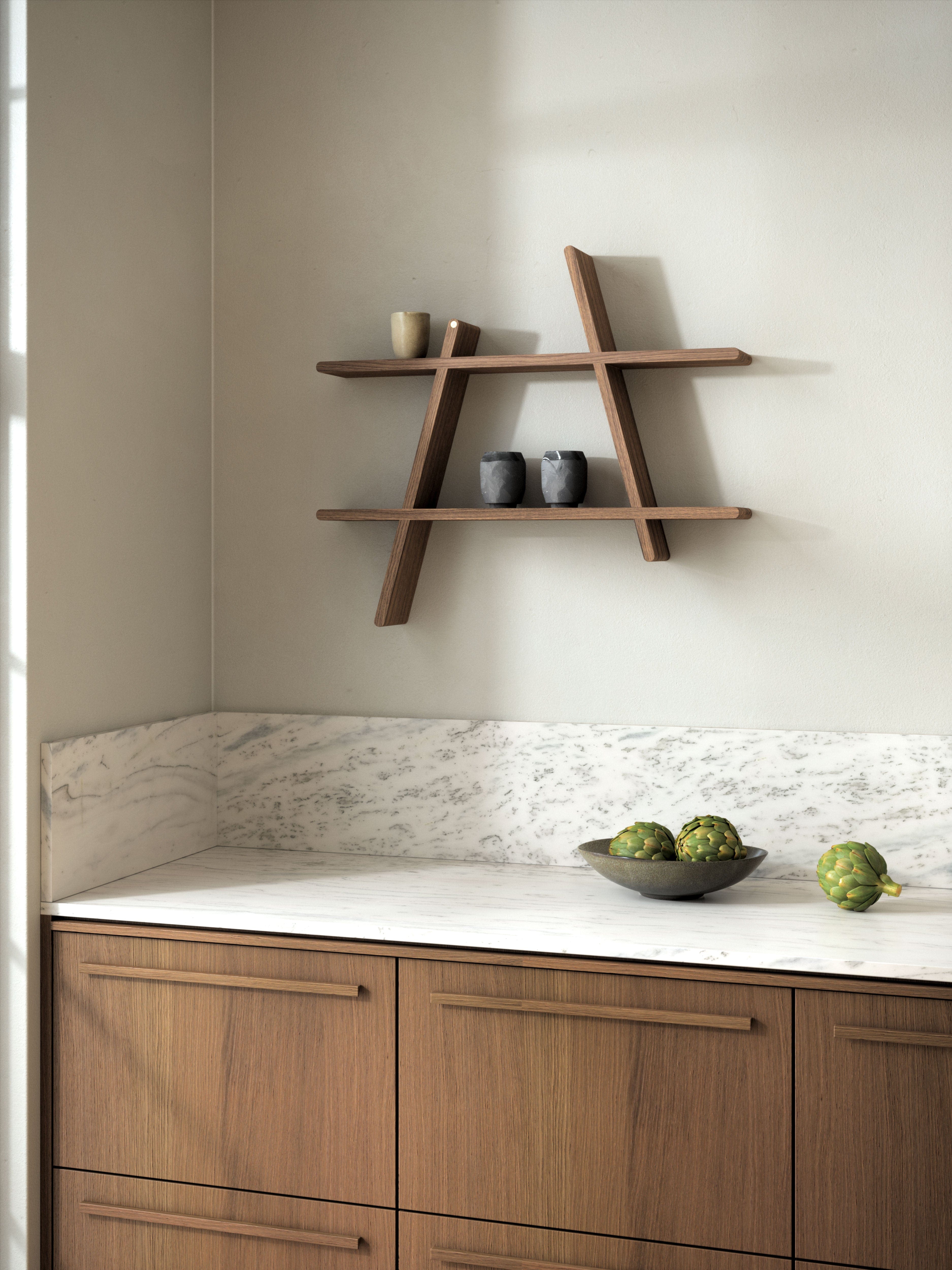 A-shelf Medium | Hylde i Røget Ask Andersen Furniture AF-4-170040 FINICC