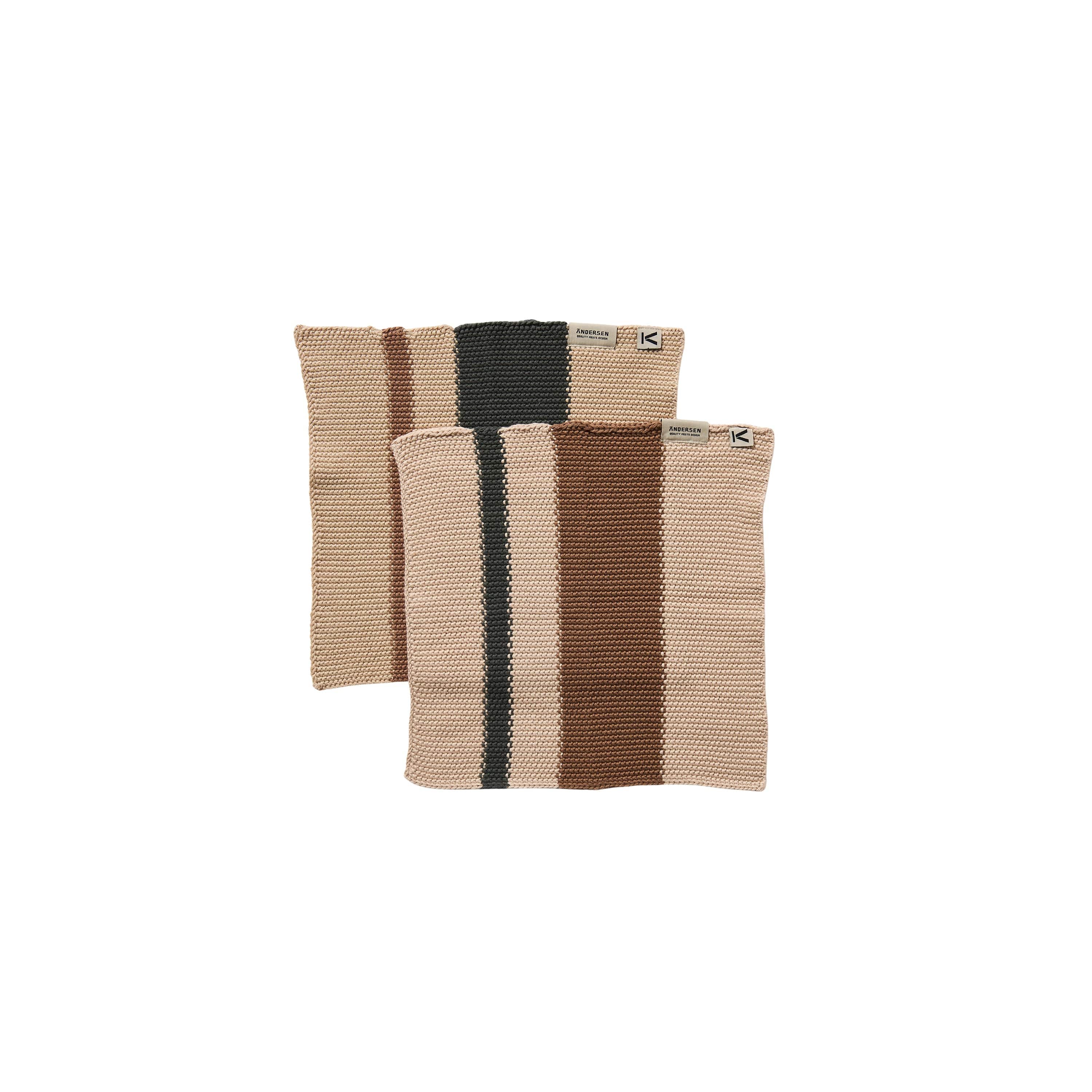 Andersen | Karklude i Oat/Grøn/Brun L 27 cm x B 27 cm Andersen Furniture AF4-414002 FINICC