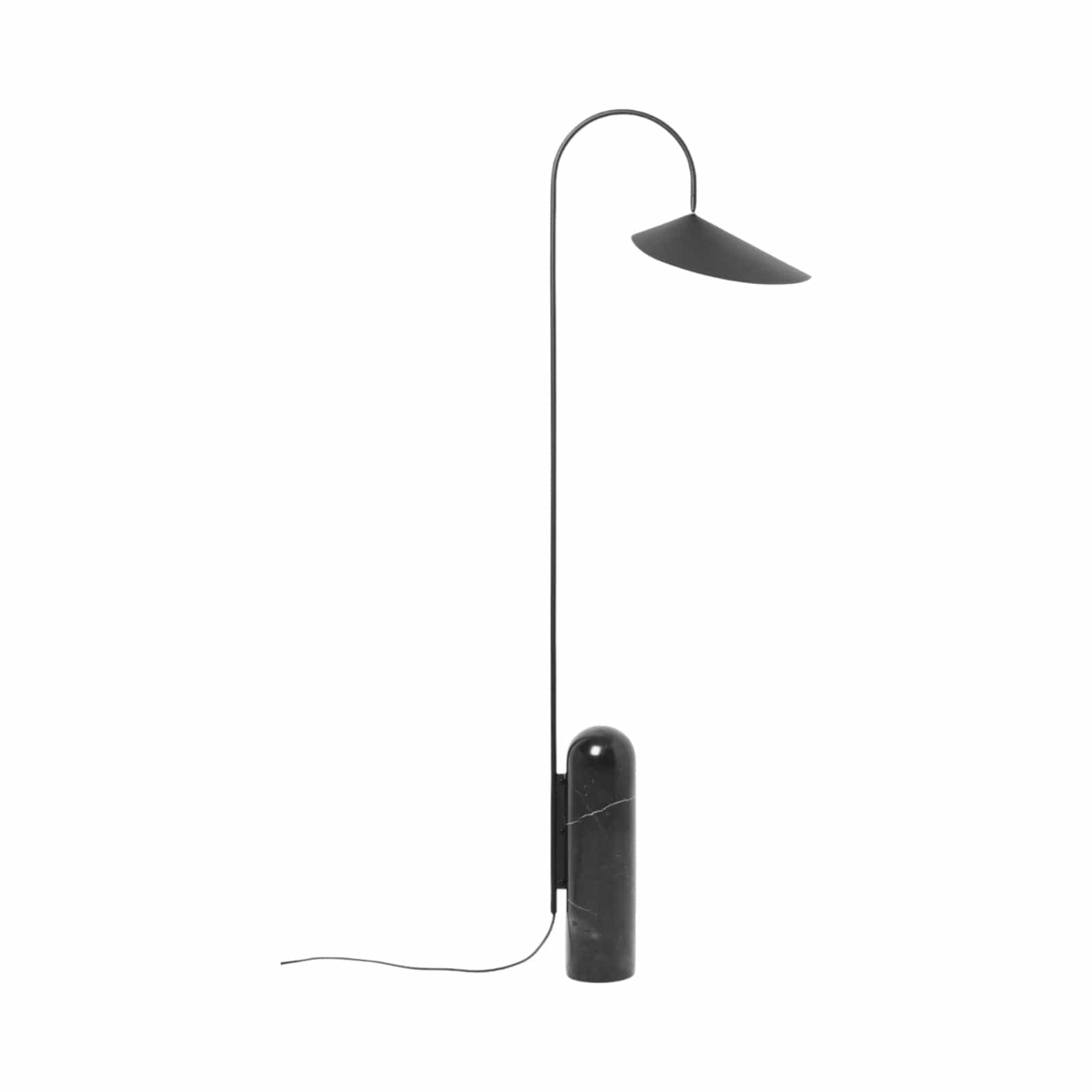 Arum Floor Lamp - Black ferm LIVING FL-100133101 FINICC