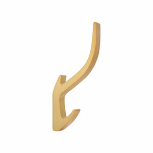 Aura Dobbelt | Knage i Børstet Messing