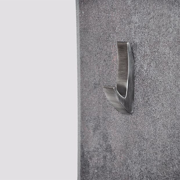 Aura | Knage i Rustfrit Stål Finish H 81 mm x D 40 mm SIRO SR-2433/ZN21 FINICC