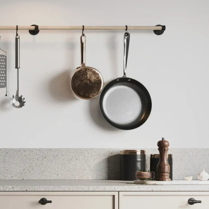 Aveny | Forlængerstang i Eg/Sort Beslag Design BD-947971-41 FINICC