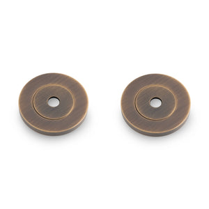 Bagplade til Pull Bars i Antik Messing