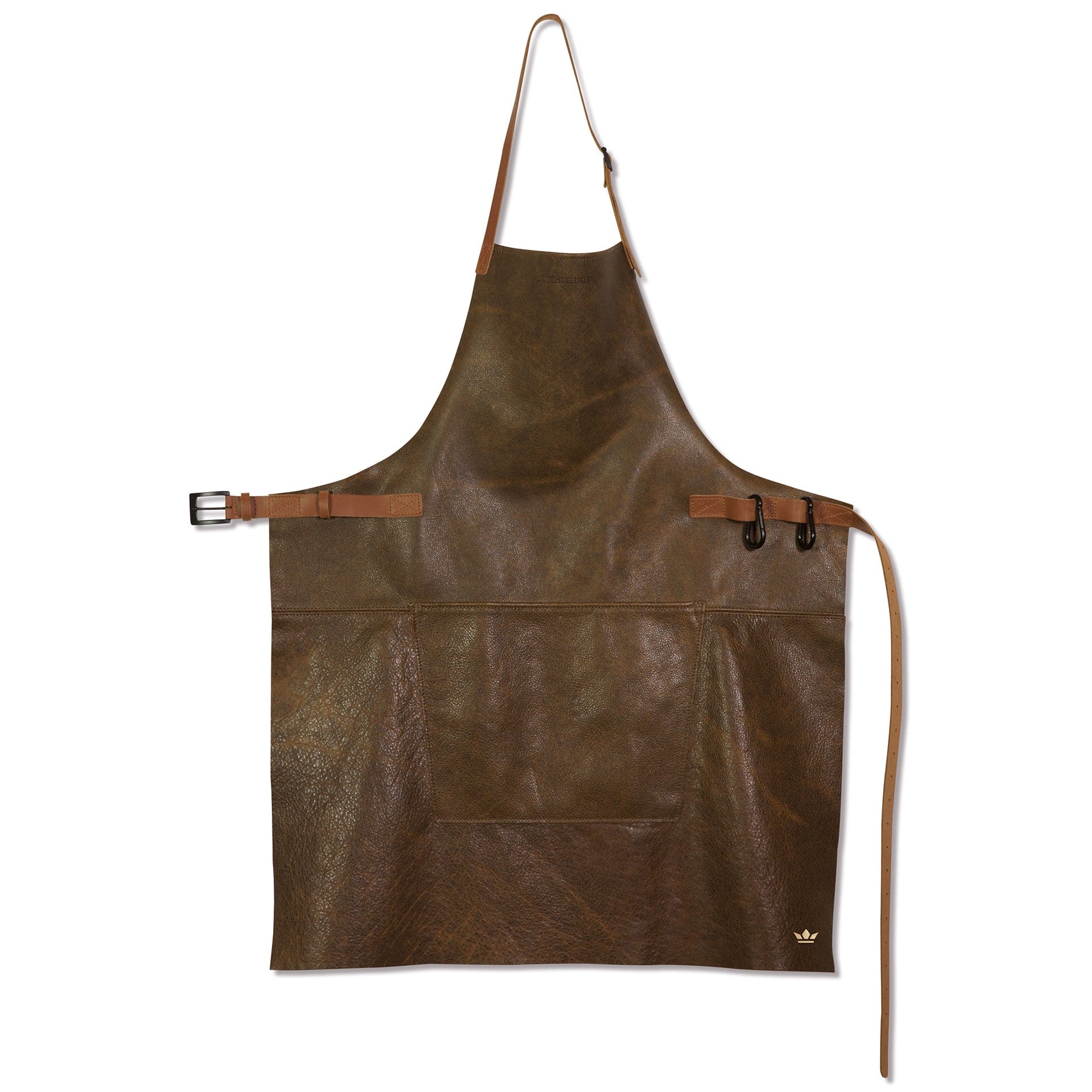 BBQ | Forklæde i Vintage Brown Full Grain læder Dutchdeluxes DD-AA-BS-VB FINICC