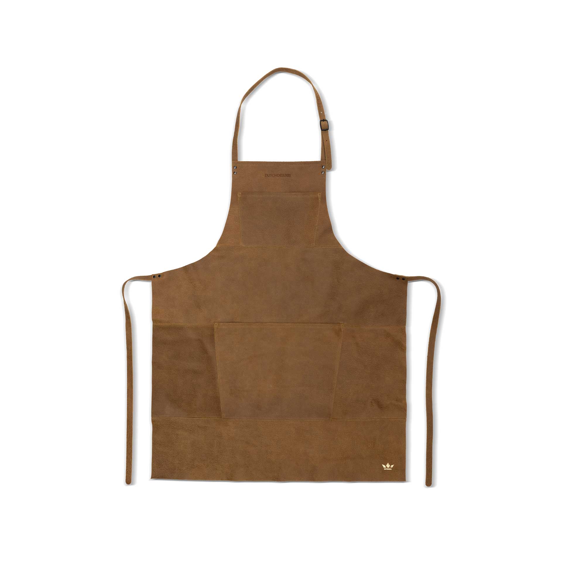 BBQ | Forklæde i Vintage Camel Læder Dutchdeluxes DD-AA-BR-VCA FINICC