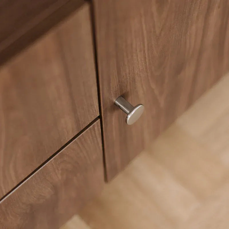 Bob | Knop i Blank Nikkel Ø 28 mm Beslag Design BD-339449-11 FINICC