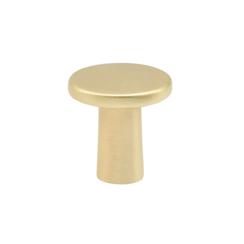 Bob | Knop i Børstet Messing Ø 28 mm Beslag Design BD-339447-11 FINICC