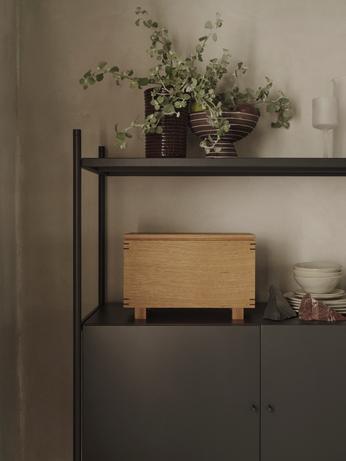 Bon Wooden Box | Brødkurv i Eg L 14 cm x B 35 cm ferm LIVING FL-1104270300 FINICC