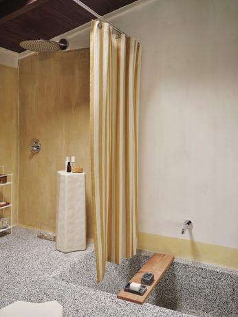Chambray | Badeforhæng i Dark Lichen/Sand L 160 mm x B 205 mm ferm LIVING FL-1104269516 FINICC