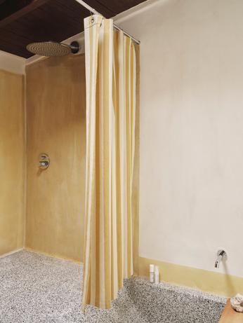 Chambray | Badeforhæng i Warm Yellow/Sand L 160 mm x B 205 mm ferm LIVING FL-1104269515 FINICC
