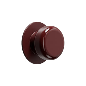 Colette | Knop i Blank Maroon Red
