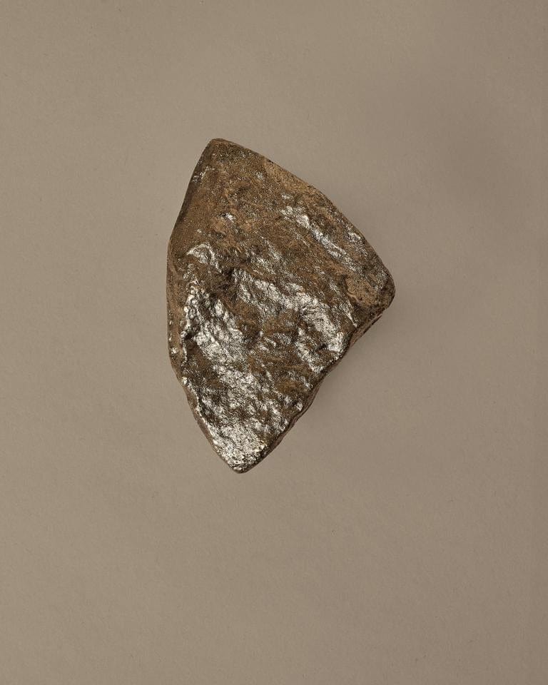 Comber Rock - Large | Knop/Knage i Ubehandlet Messingj L 60 mm x B 90 mm ferm LIVING FL-1104270842 FINICC