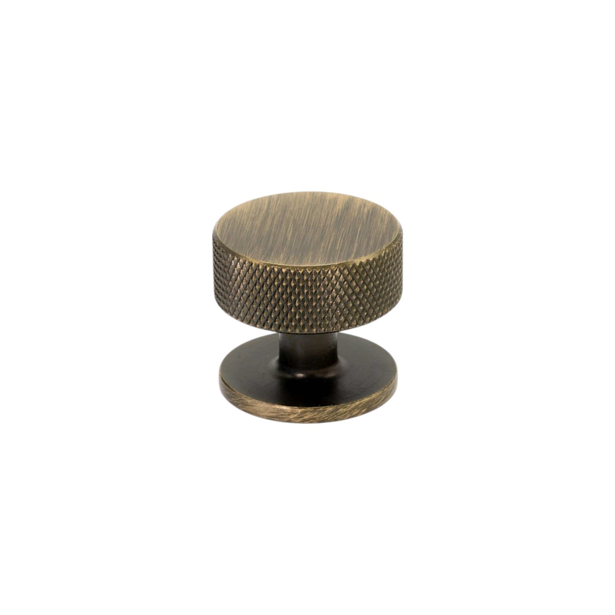 Crest | Knop i Dark Bronze Ø 36 mm x D 28 mm Beslag Design BD-309143-11 FINICC