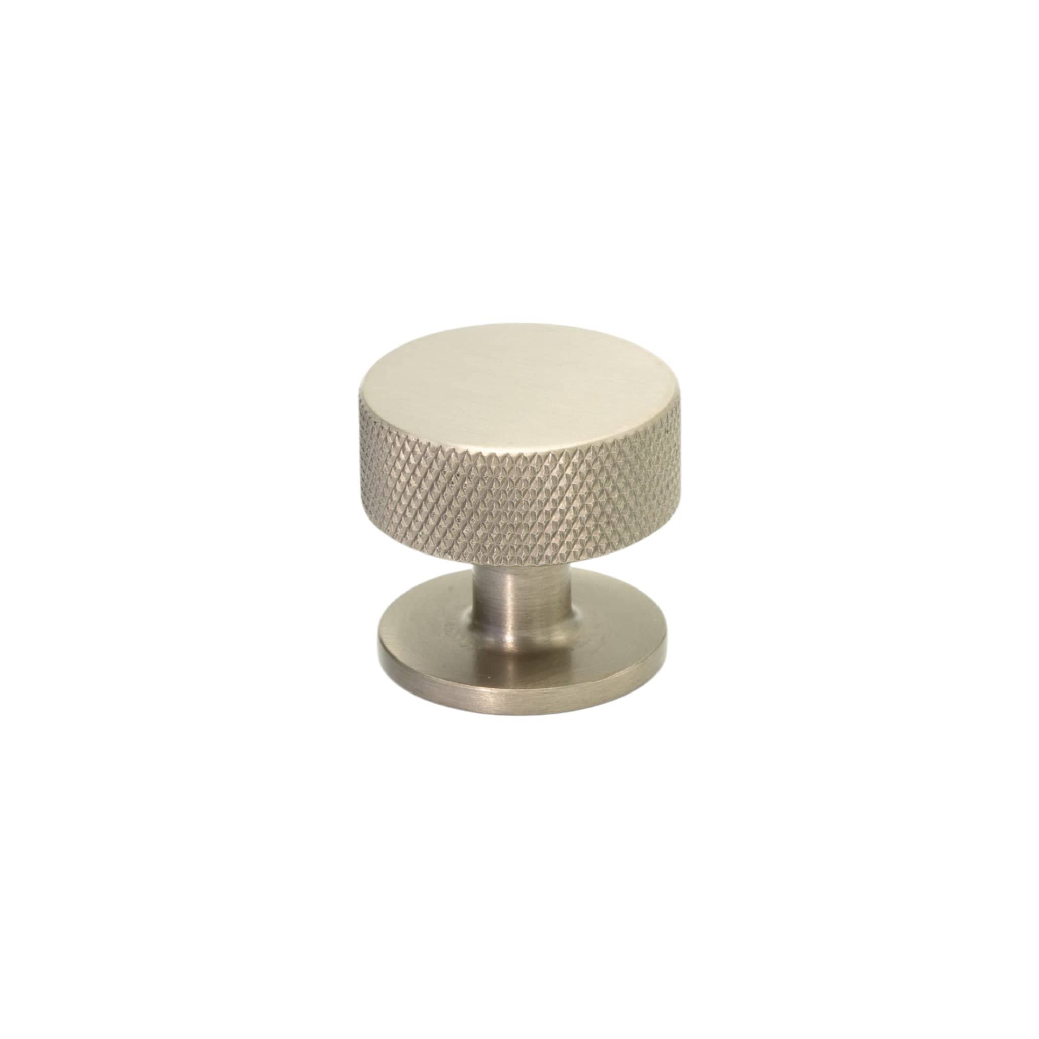 Crest | Knop i Rustfrit Stål finish Ø 32 mm x D 28 mm Beslag Design BD-309141-11 FINICC