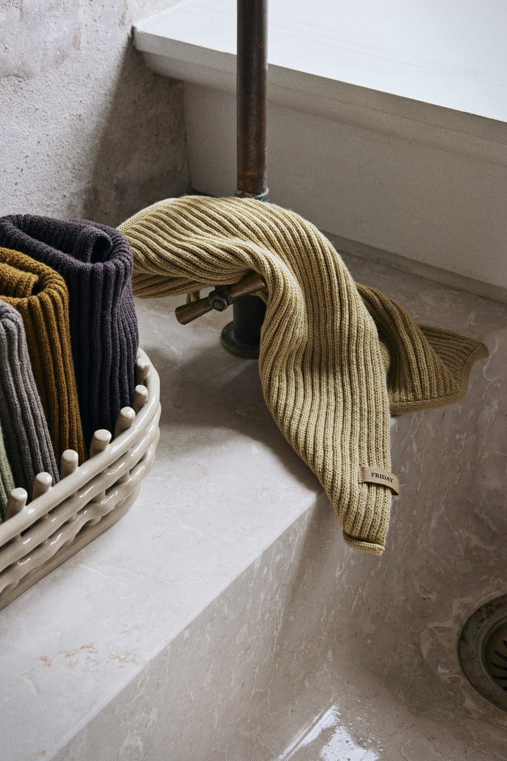 Day Cloths - Set of 7 - Calm | Karklud i Calm L 26 cm x B 26 cm ferm LIVING FL-1104268056 FINICC