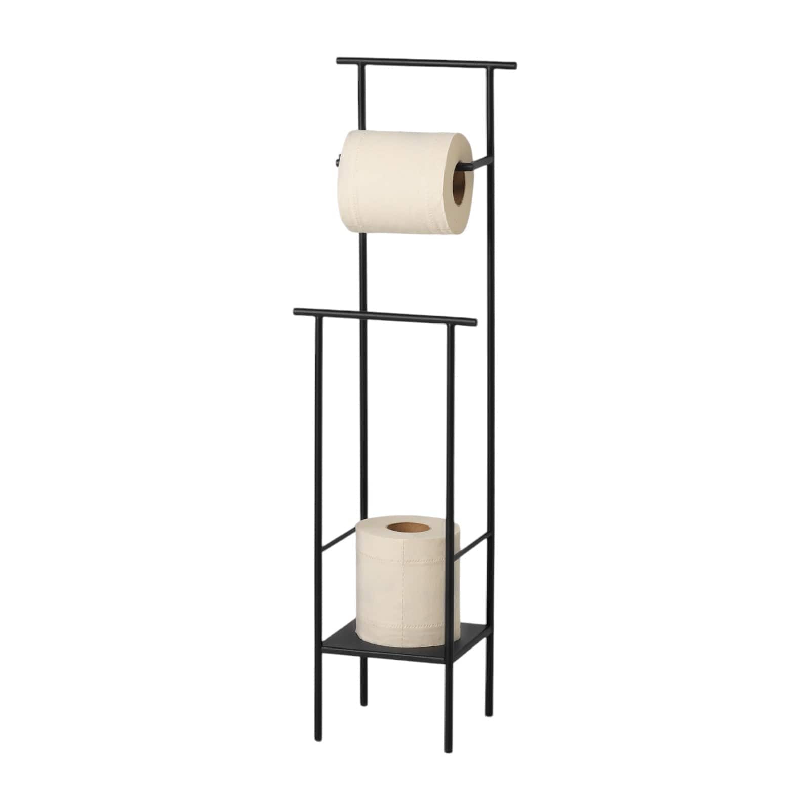 Dora Toilet Paper Stand - Black ferm LIVING FL-1104263262 FINICC