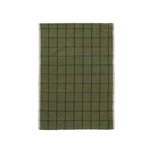 Hale Tea Towel - Green/Black