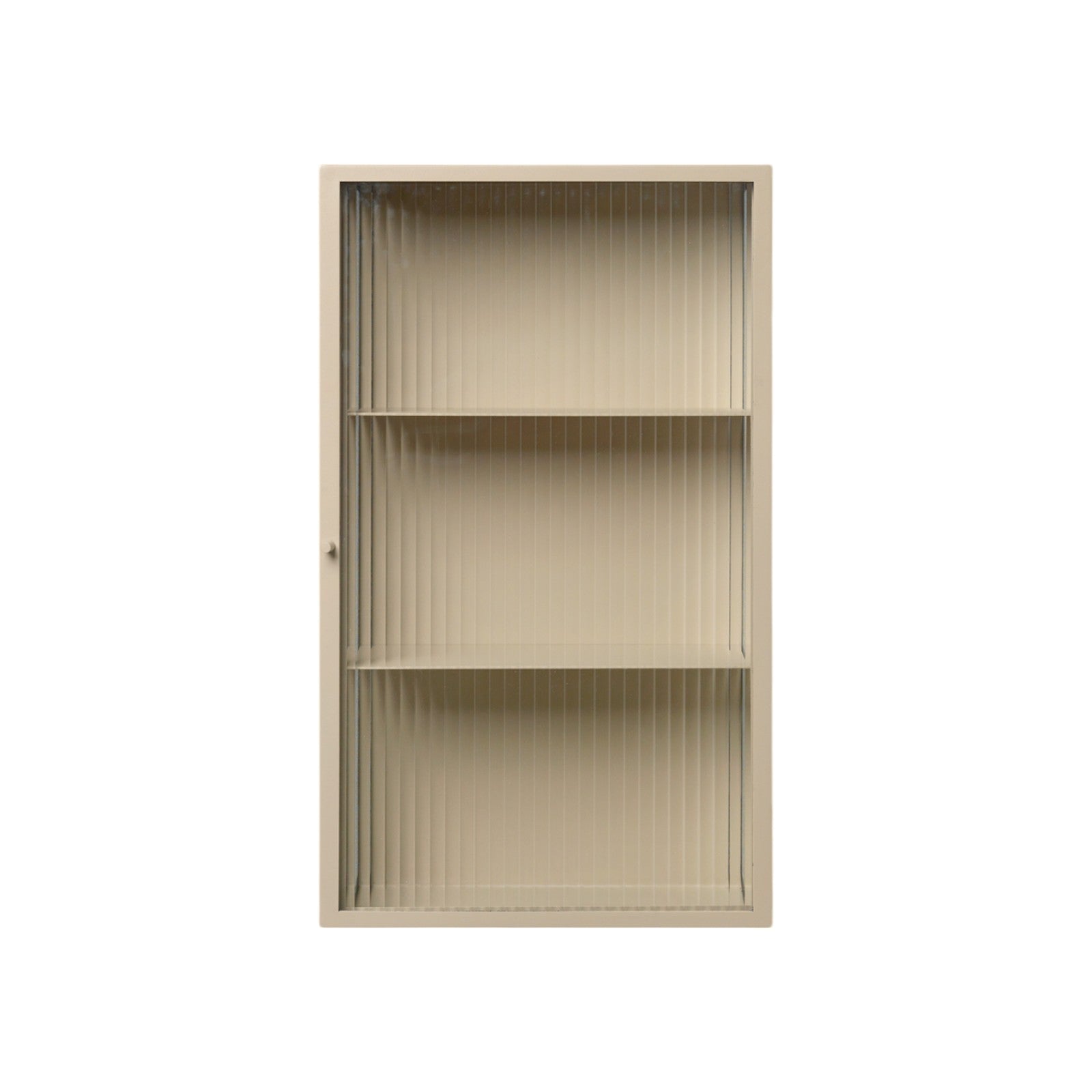 Haze Wall Cabinet - Reeded Glass - Cashmere ferm LIVING FL-100750693 FINICC