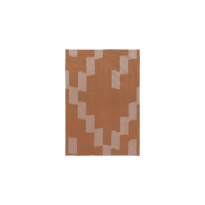 Ikat | Viskestykke i Terracotta/Mist Blue