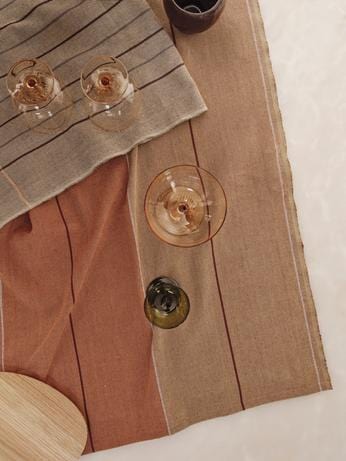 Ito - Set of 2 | Viskestykker i Hazel/Oat L 70 cm x B 50 cm ferm LIVING FL-1104270140 FINICC