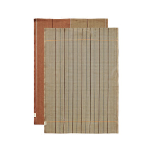 Ito - Set of 2 | Viskestykker i Hazel/Oat