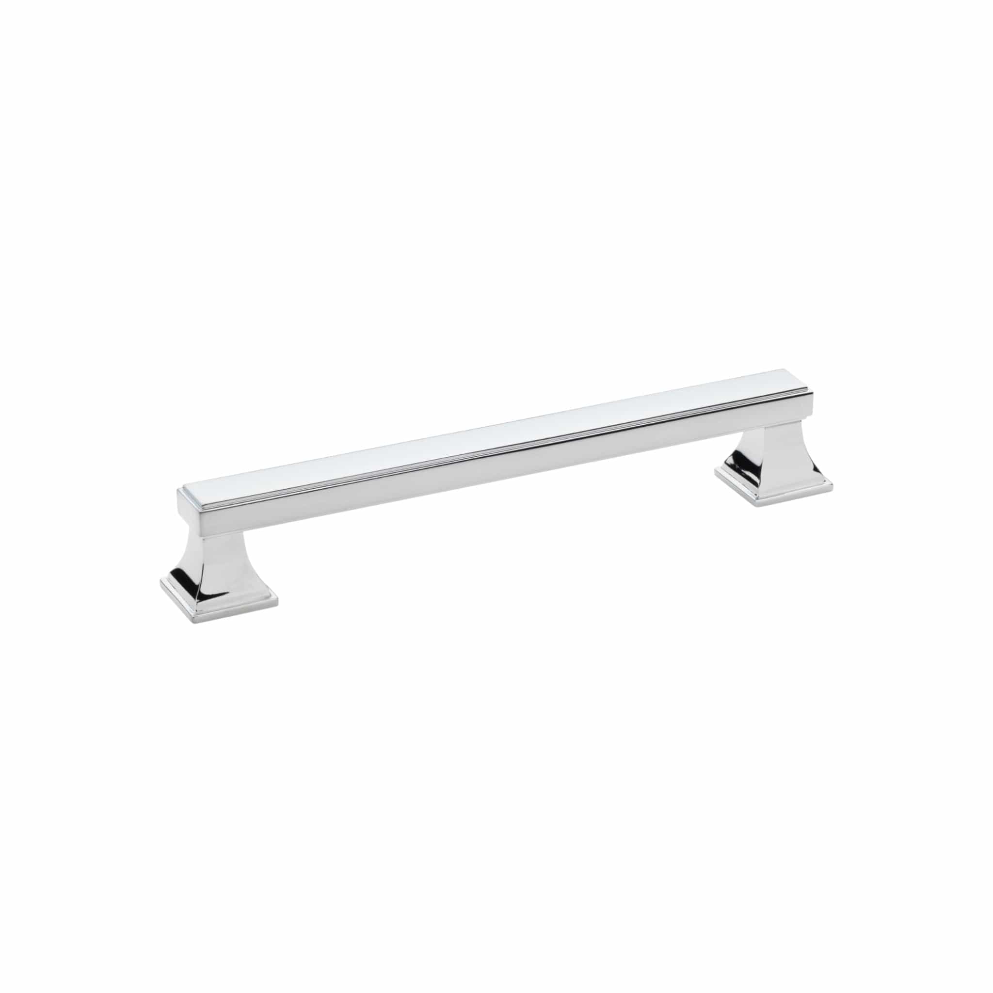 Jesper Square | Greb i Blank Krom L 184 mm (C/C 160 mm) Alexander & Wilks AW813-160-PC FINICC