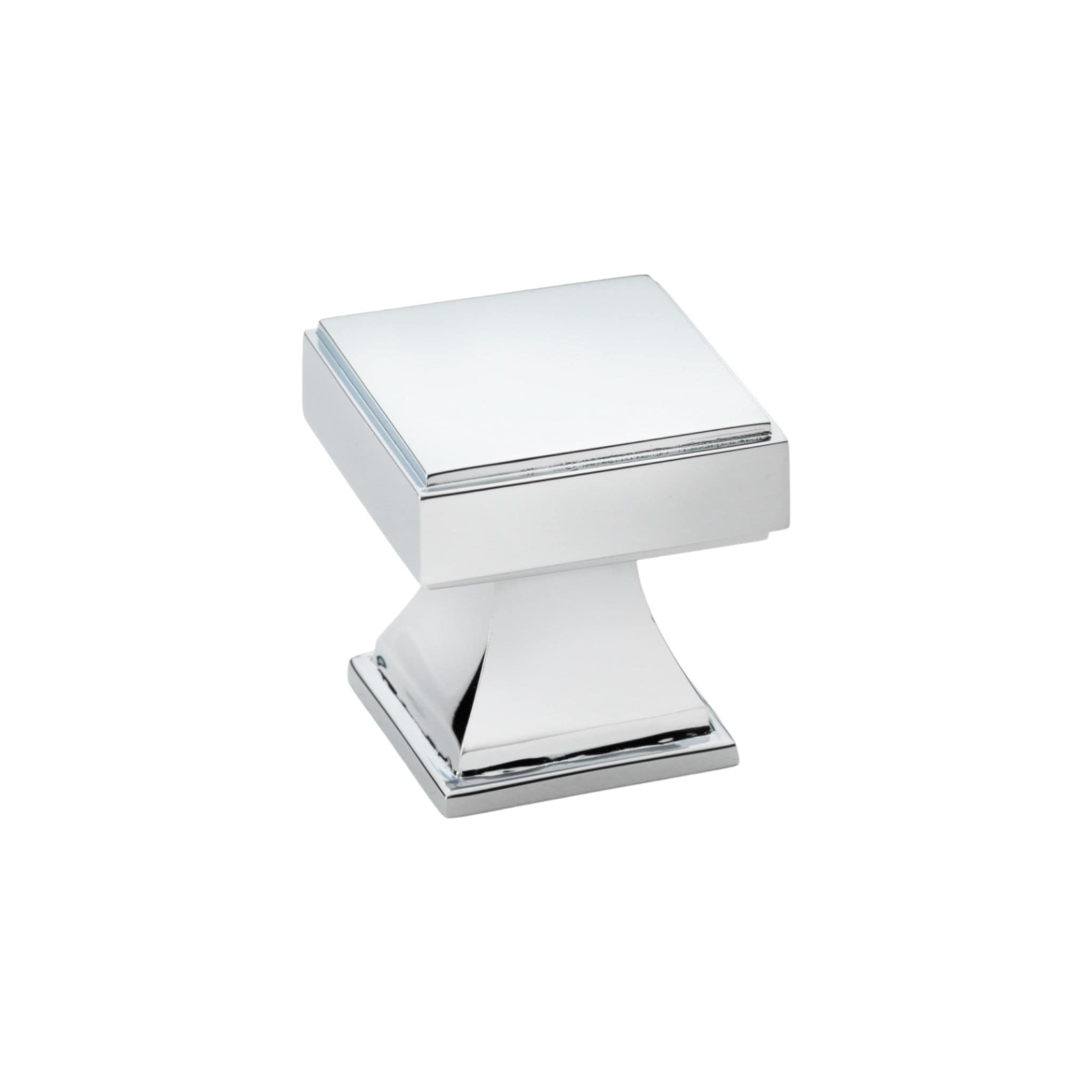 Jesper Square | Knop i Blank Krom Ø  x D 24 mm Alexander & Wilks AW806-30-PC FINICC
