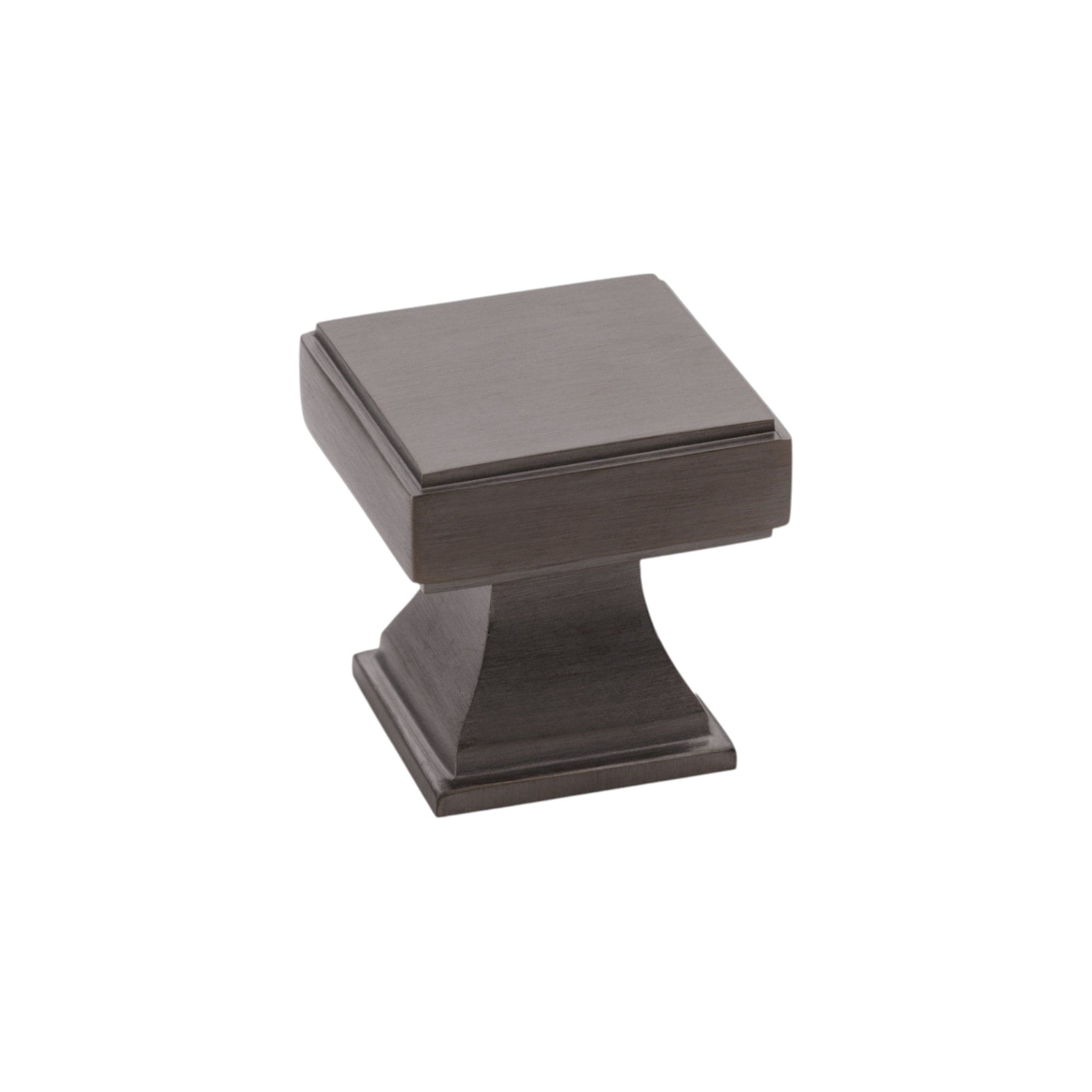 Jesper Square | Knop i Dark Bronze Ø  x D 24 mm Alexander & Wilks AW806-30-DBZPVD FINICC