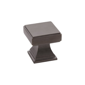Jesper Square | Knop i Dark Bronze