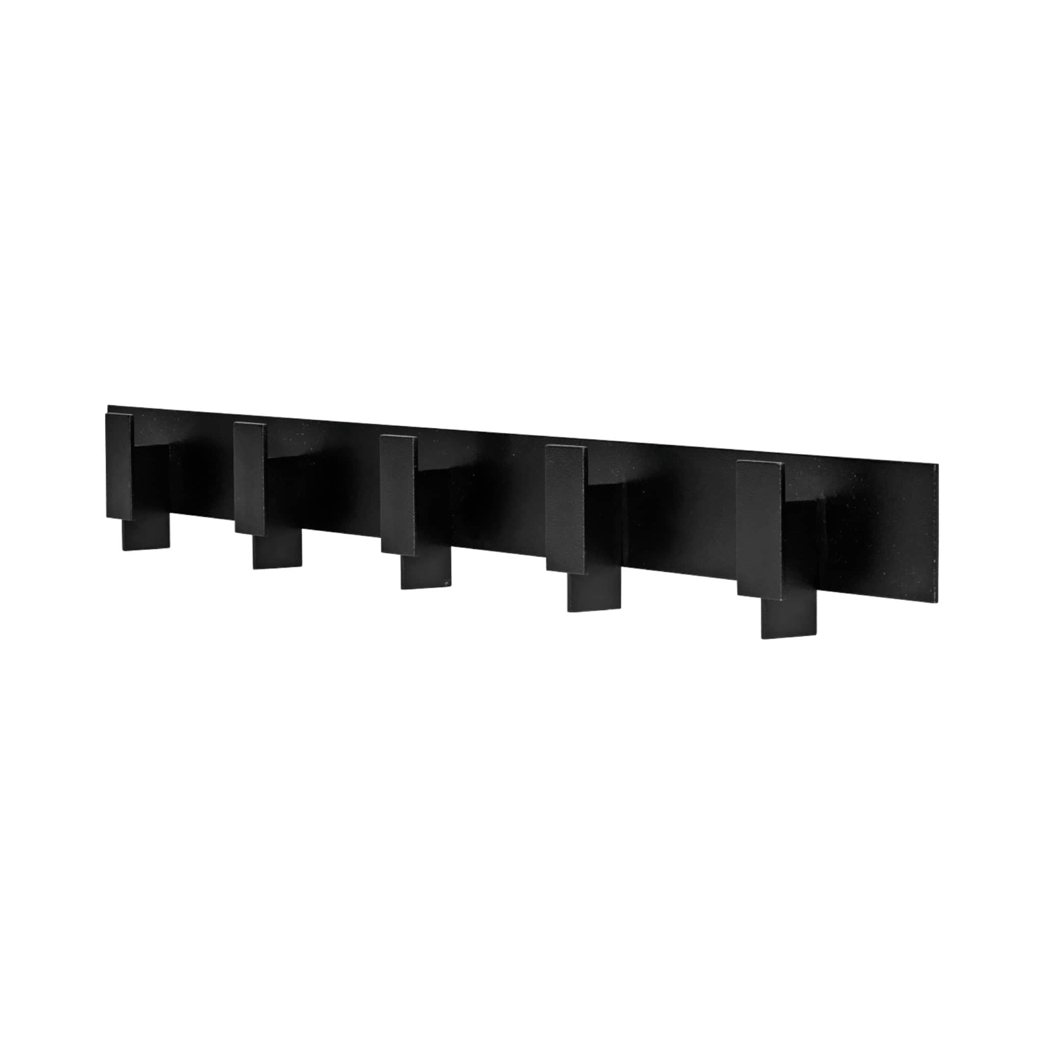 Lager | Knagerække i Mat Sort L 8 mm x B 71 mm Ferm Living FL-1104270760 FINICC