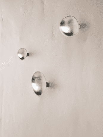 Lemon Hook | Knop/Knage i Rustfrit Stål L 70 mm x B 50 mm ferm LIVING FL-1104269717 FINICC