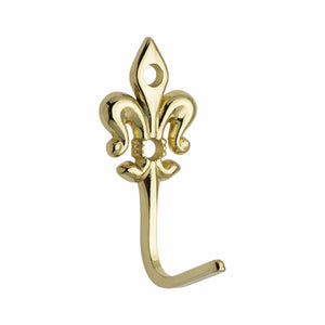 Lilje | Knage i Blank Messing